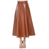 Holly | Eleganter Midirock mit hohem Bund